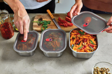 Logo trade promotional giveaways image of: Black+Blum Mealprep Box 3pcs Set Small, Medium, Large