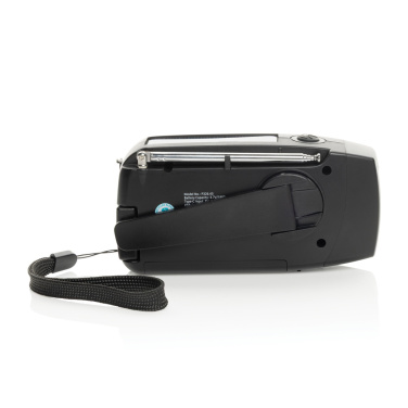 Logo trade business gift photo of: RescueWave RCS recycled plastic emergency radio