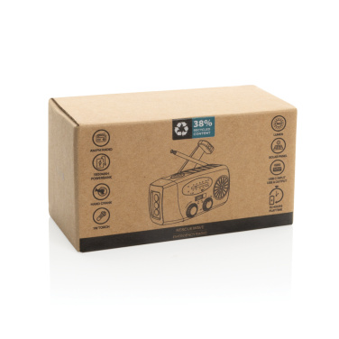 Logotrade promotional giveaways photo of: RescueWave RCS recycled plastic emergency radio