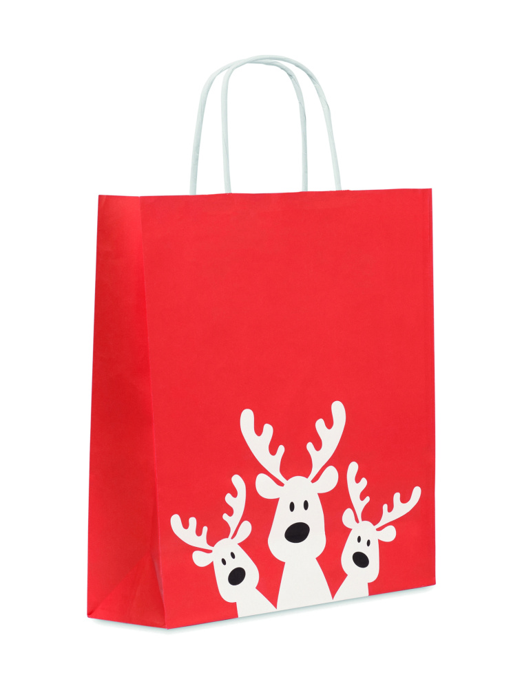 Logo trade promotional merchandise image of: Gift paper bag medium