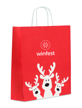 Logo trade promotional items image of: Gift paper bag large