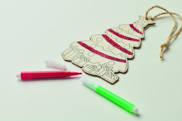 Logo trade promotional merchandise picture of: Christmas tree ornament