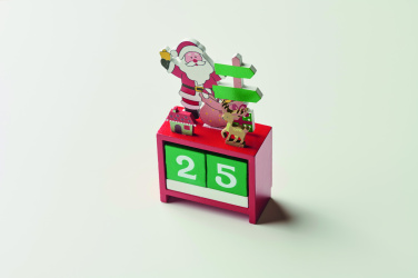 Logo trade promotional gifts image of: Christmas countdown calendar