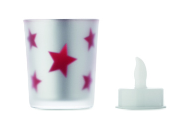 Logo trade advertising products image of: LED tea light candle