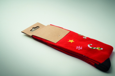 Logotrade business gift image of: Pair of Christmas socks L