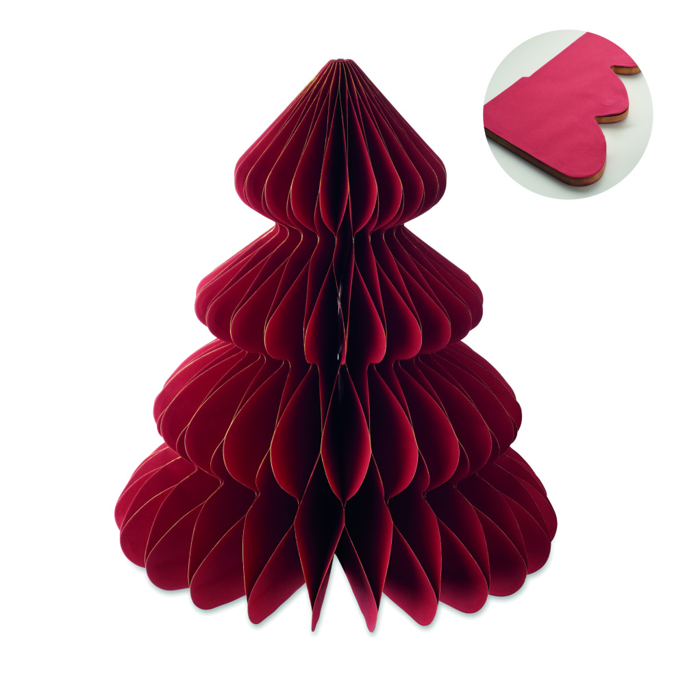 Logotrade business gift image of: Paper Xmas tree decoration