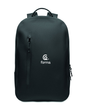 Logo trade advertising products image of: 300D RPET computer backpack