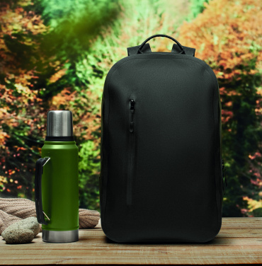 Logo trade promotional merchandise picture of: 300D RPET computer backpack