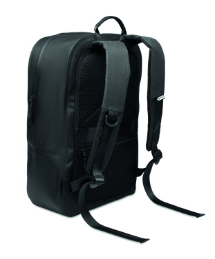 Logo trade promotional giveaway photo of: 300D RPET computer backpack