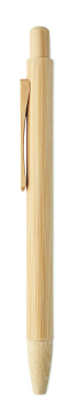 Logotrade promotional item picture of: Bamboo automatic ball pen