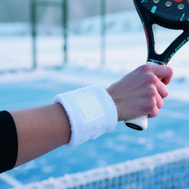 Logo trade corporate gifts image of: Wristband in polycotton