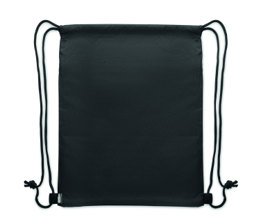 Logotrade promotional gift image of: Drawstring bag in 600D RPET