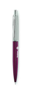 Logo trade promotional gift photo of: Push button pen in box