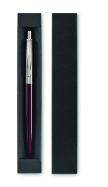 Logotrade business gifts photo of: Push button pen in box