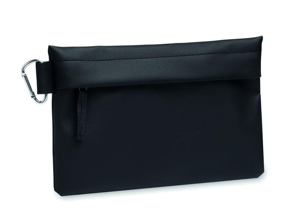 Logotrade promotional product picture of: Organizer pouch in 600D RPET