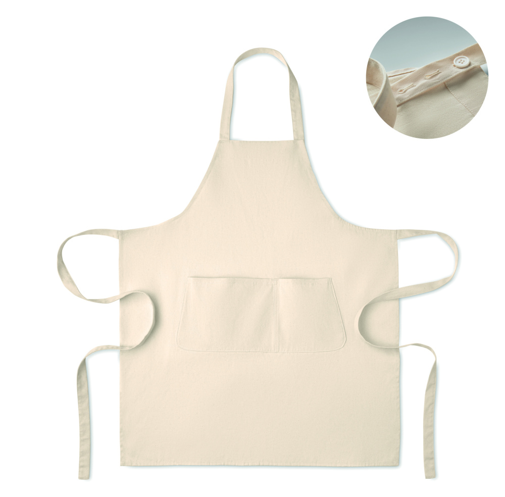 Logo trade advertising products picture of: Organic cotton apron 240 gr/m²