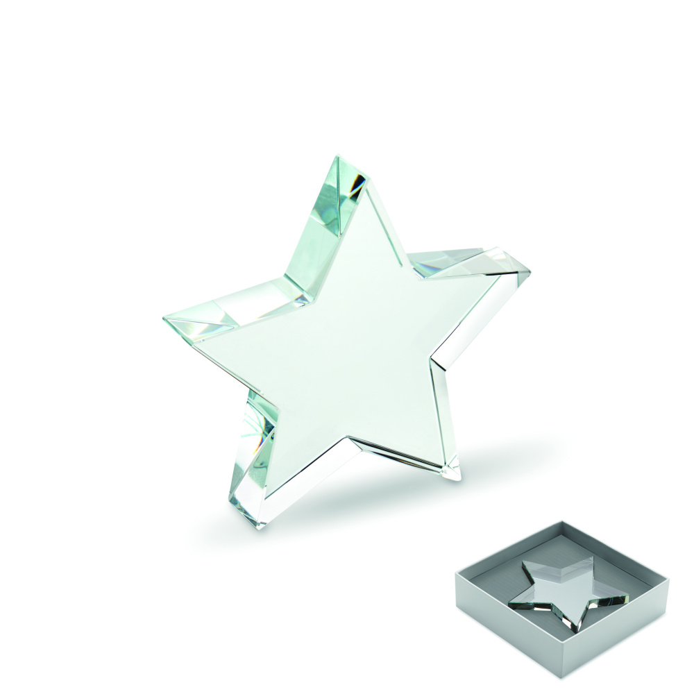 Logotrade advertising product image of: Glass star award