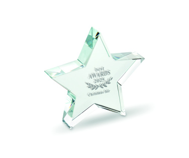 Logotrade corporate gifts photo of: Glass star award