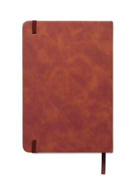 Logotrade promotional merchandise picture of: A5 smokey PU notebook