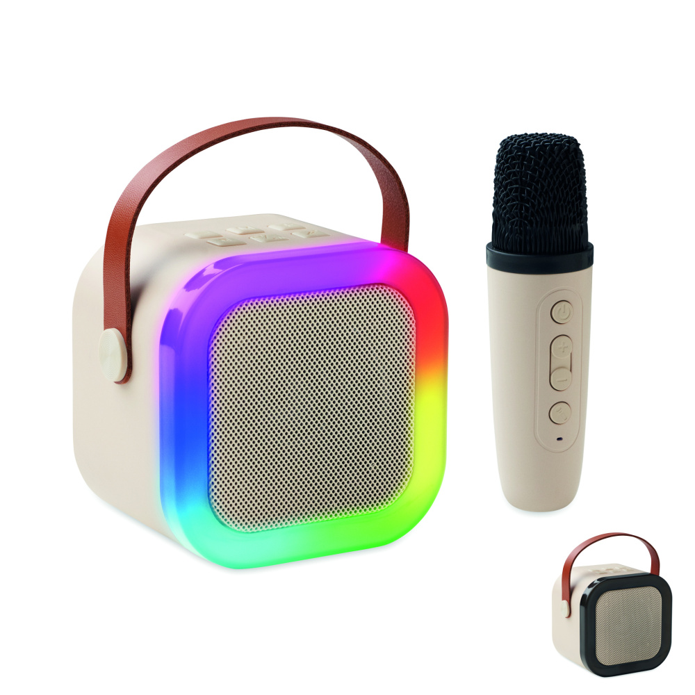 Logo trade promotional item photo of: Karaoke set speaker