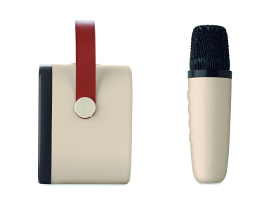 Logotrade promotional merchandise picture of: Karaoke set speaker