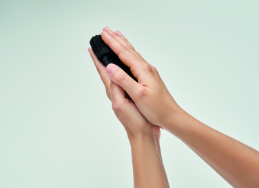 Logotrade promotional items photo of: Hand warmer knitted polyester