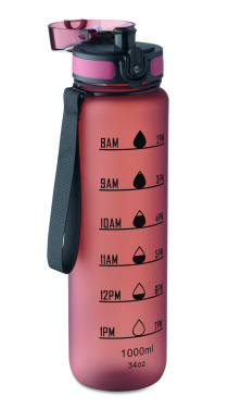 Logo trade corporate gift photo of: Sports water bottle RPET 1L