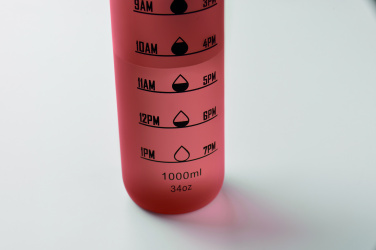 Logo trade promotional items image of: Sports water bottle RPET 1L