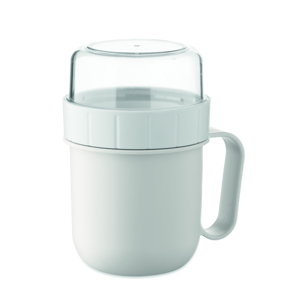 Logo trade promotional products image of: On the go cup in PP 450 ml