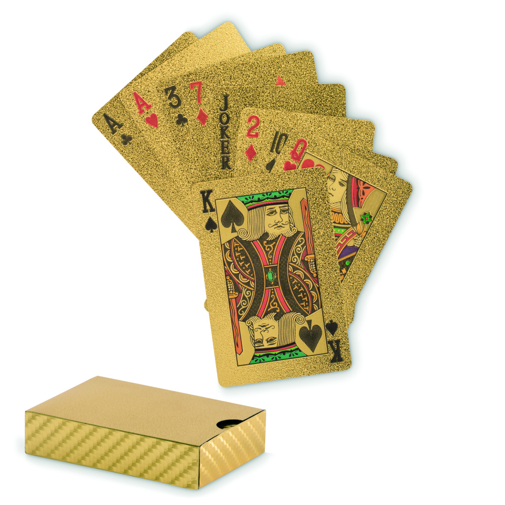 Logotrade promotional product image of: Waterproof playing cards