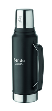 Logo trade promotional gift photo of: Double wall bottle 1L