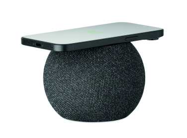 Logotrade promotional products photo of: 15W wireless charger speaker