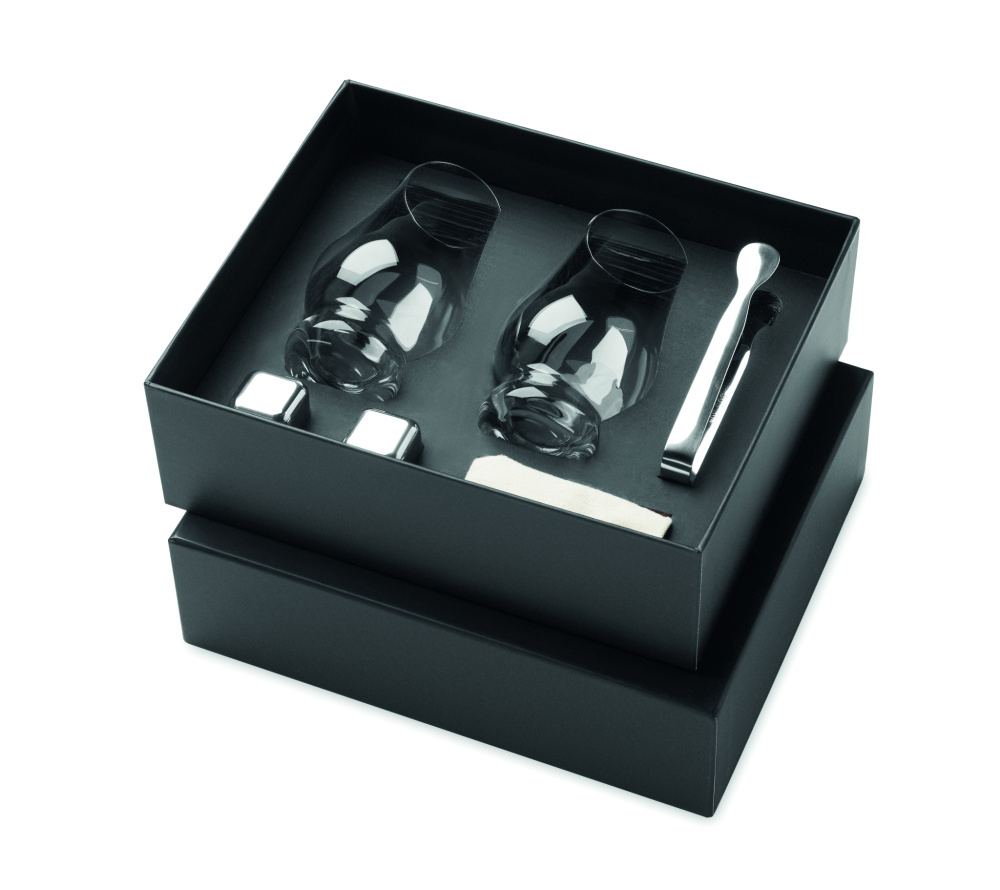 Logotrade promotional giveaway image of: Set of whisky tasting glasses