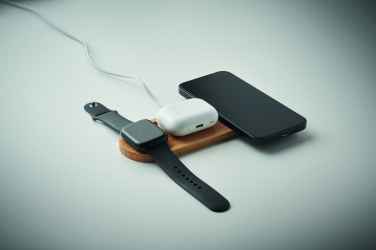 Logotrade promotional items photo of: 3 in 1 15W wireless charger