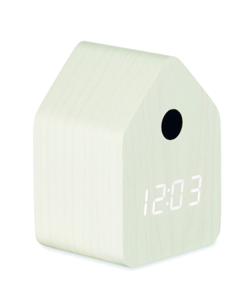 Logotrade business gift image of: MDF cuckoo alarm clock