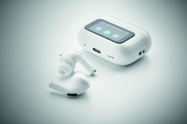 Logo trade advertising products picture of: ABS TWS earbuds
