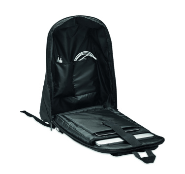 Logo trade business gift photo of: 600D RPET backpack trolley