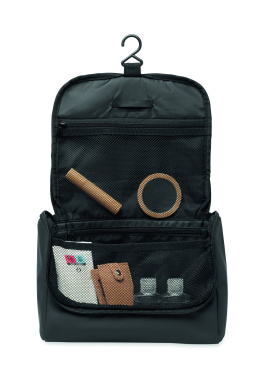 Logo trade promotional products picture of: Cosmetic hanging bag in PU