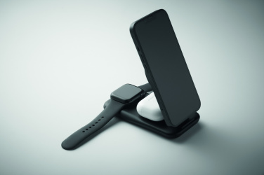 Logotrade promotional gifts photo of: 3 in 1 wireless charger 15W