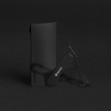 Logo trade promotional merchandise image of: Gear X foldable EDC tool with carabiner and parcel cutter