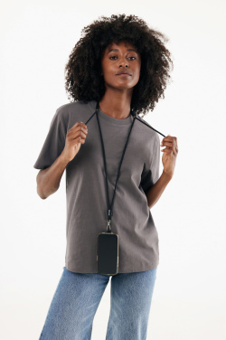 Logotrade promotional merchandise image of: CarryLoop RCS recycled PET adjustable phone holder lanyard