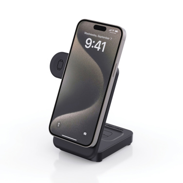 Logotrade promotional product image of: Urban Vitamin Arcadia RCS rplastic 15W 3in1 magnetic charger