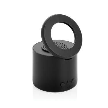 Logo trade promotional merchandise picture of: Magpulse RCS recycled plastic 3W speaker w/magnetic holder