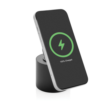 Logo trade promotional products picture of: Magpulse RCS recycled plastic 3W speaker w/magnetic holder