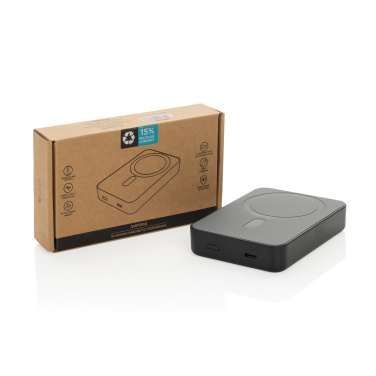 Logotrade promotional giveaway picture of: Amporia RCS recycled plastic 10.000mAh magnetic powerbank