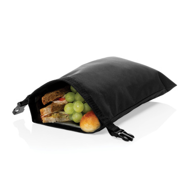 Logotrade promotional product image of: Snackstrap AWARE™ RPET foldable lunchbag 30x20CM
