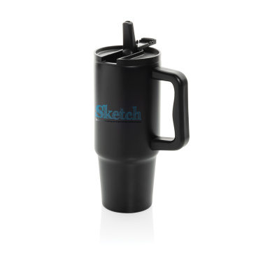 Logo trade advertising product photo of: Embrace Leakproof RCS recycled stainless steel tumbler 900ml