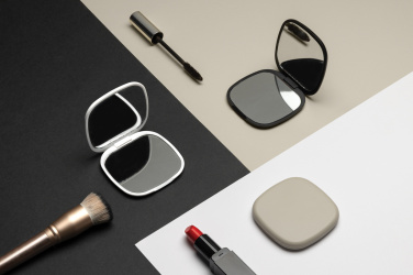 Logo trade promotional items image of: Reflecta RCS recycled plastic make-up mirror