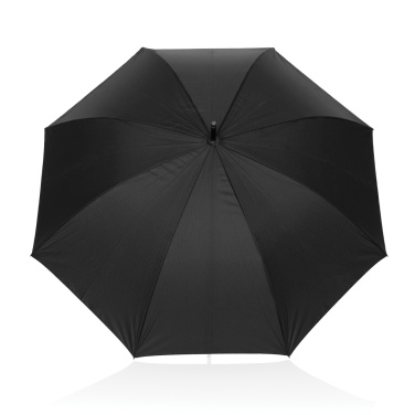 Logotrade business gift image of: Swiss Peak Vero Aware™ RPET 25” umbrella w luxe handle