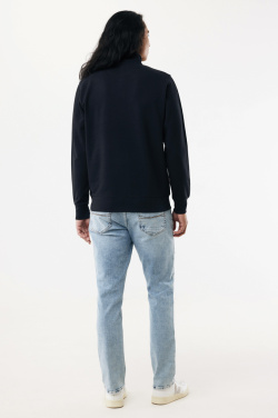 Logo trade promotional items image of: IQONIQ Elgon recycled cotton quarter zip sweater